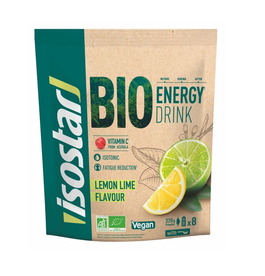 Isostar BIO Energy drink Limetka/Citron 320 g Isostar