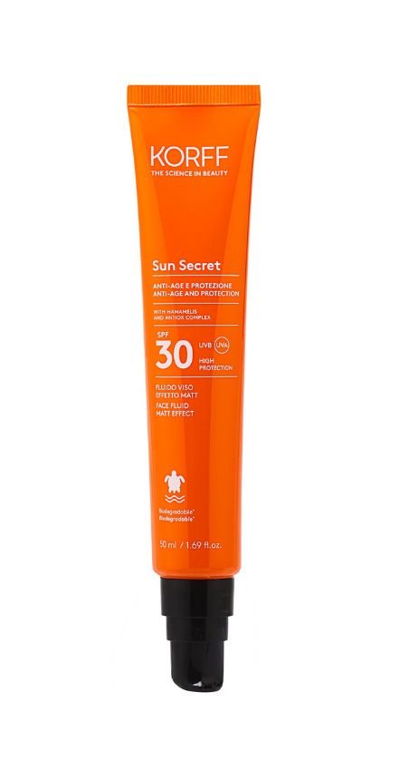 KORFF Sun Secret Pleťový fluid s matujícím efektem SPF30 50 ml KORFF