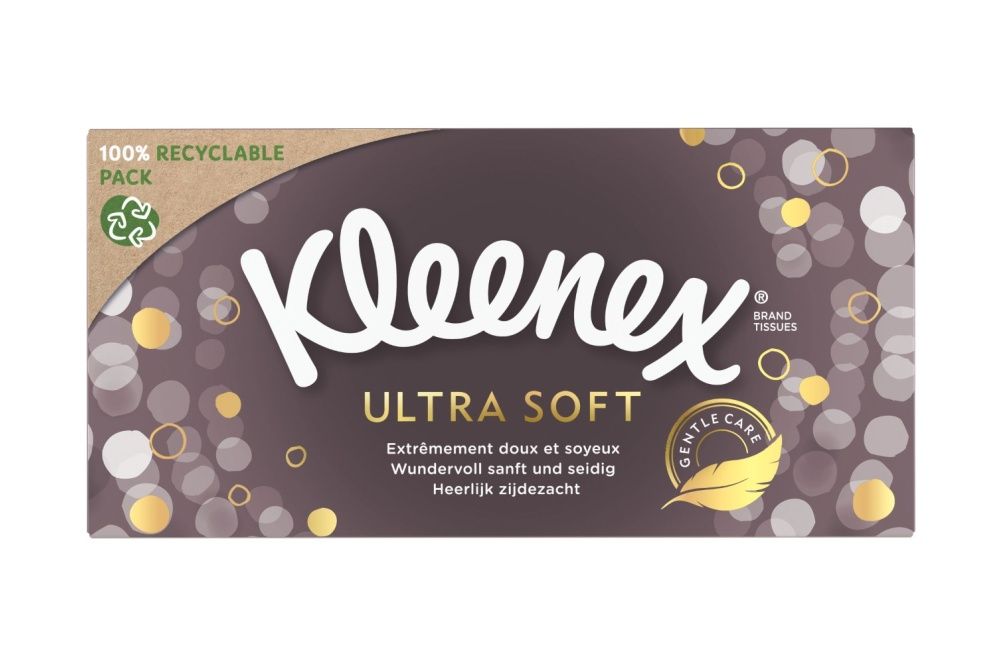 Kleenex Ultra Soft Box papírové kapesníky 64 ks Kleenex
