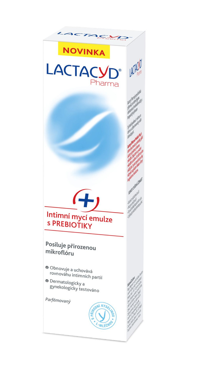 Lactacyd Pharma Prebiotic Plus intimní mycí emulze 250 ml Lactacyd