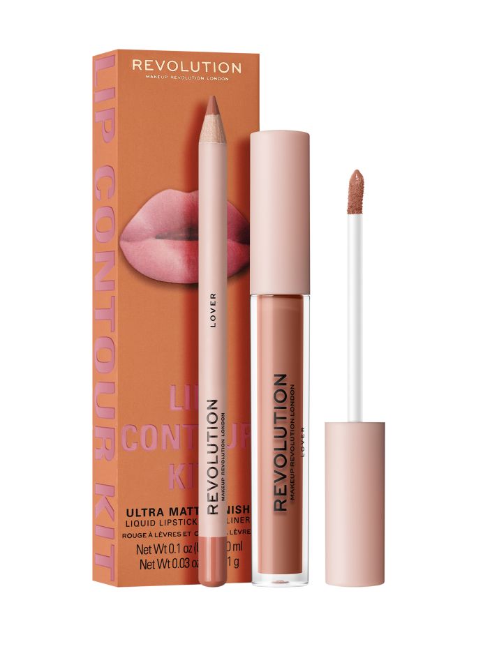 Makeup Revolution Lip Contour Kit Lover sada na rty 2 ks Makeup Revolution