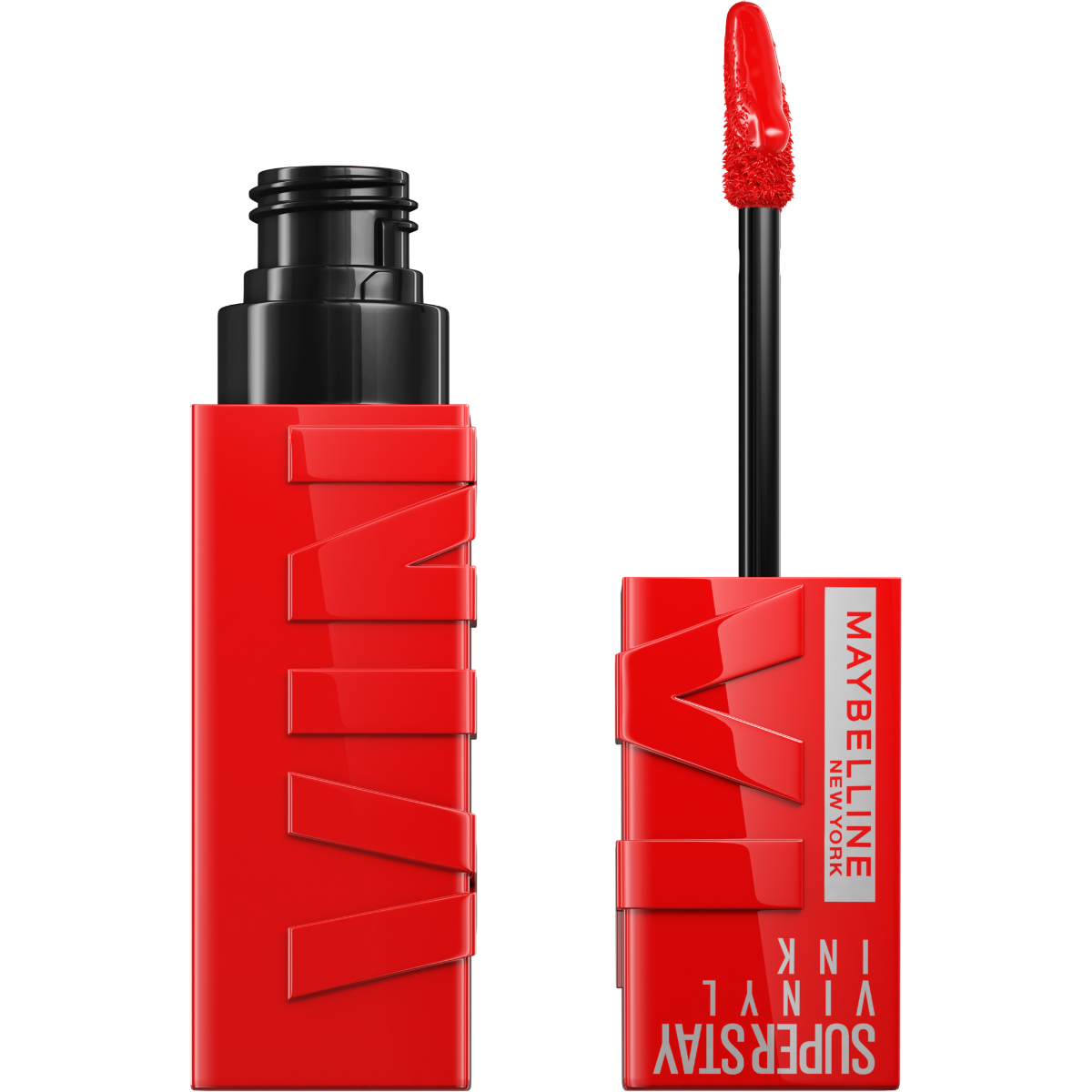 Maybelline SuperStay Vinyl Ink 25 Red hot tekutá rtěnka 4