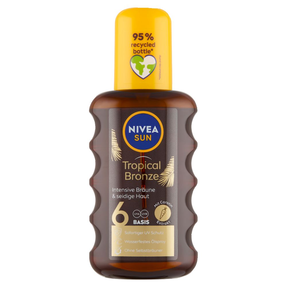 Nivea SUN Karoten OF6 olej na opalování 200 ml Nivea