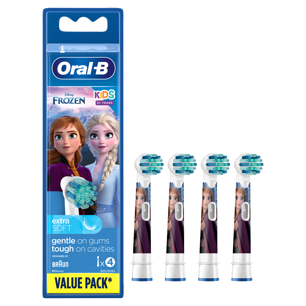 Oral-B EB 10-4 Frozen náhradní kartáček 4 ks Oral-B