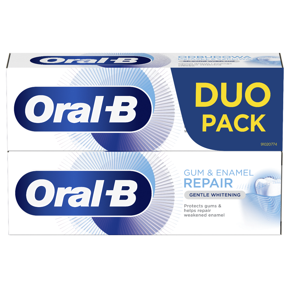 Oral-B Gum & Enamel Repair Whitening zubní pasta 2x75 g Oral-B
