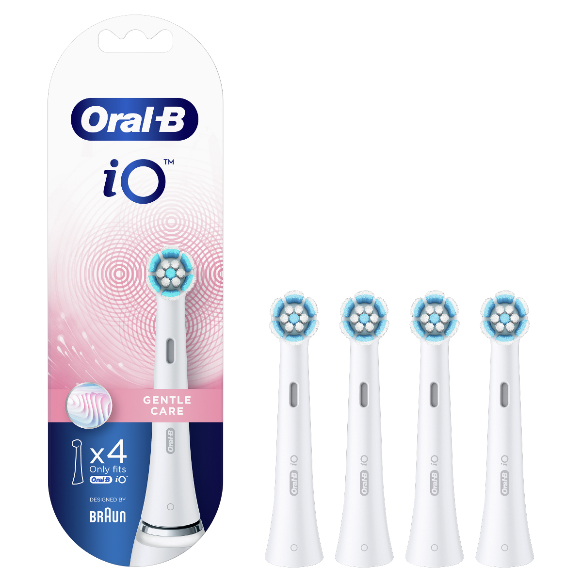 Oral-B iO Gentle Care White náhradní hlavice 4 ks Oral-B