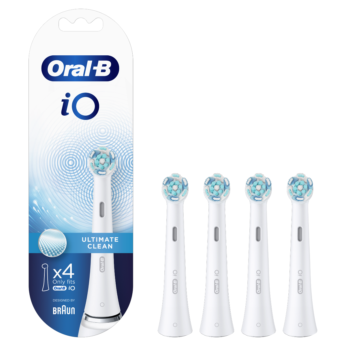 Oral-B iO Ultimate Clean White náhradní hlavice 4 ks Oral-B
