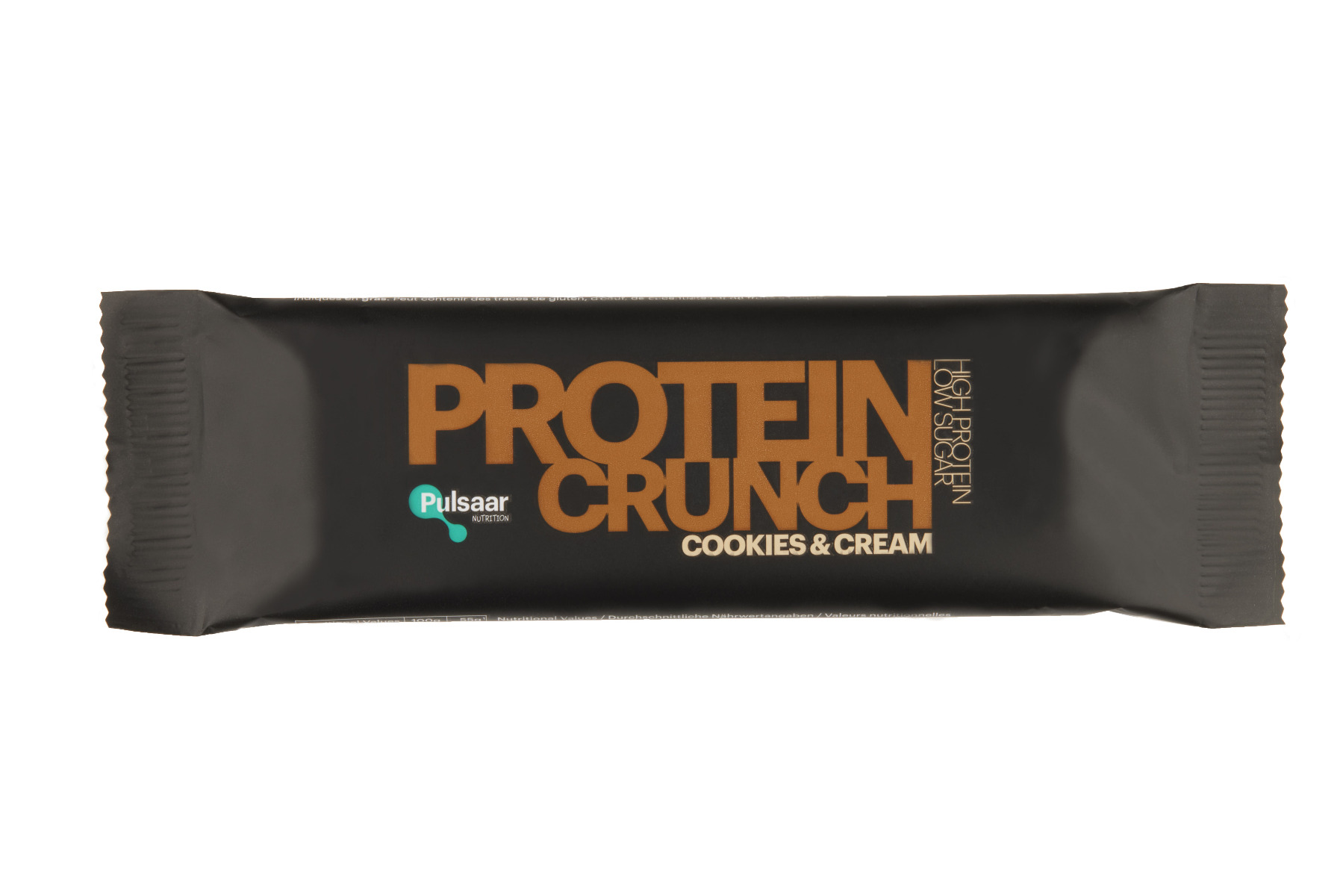 Pulsaar Proteinová tyčinka Cookies & Cream 55 g Pulsaar