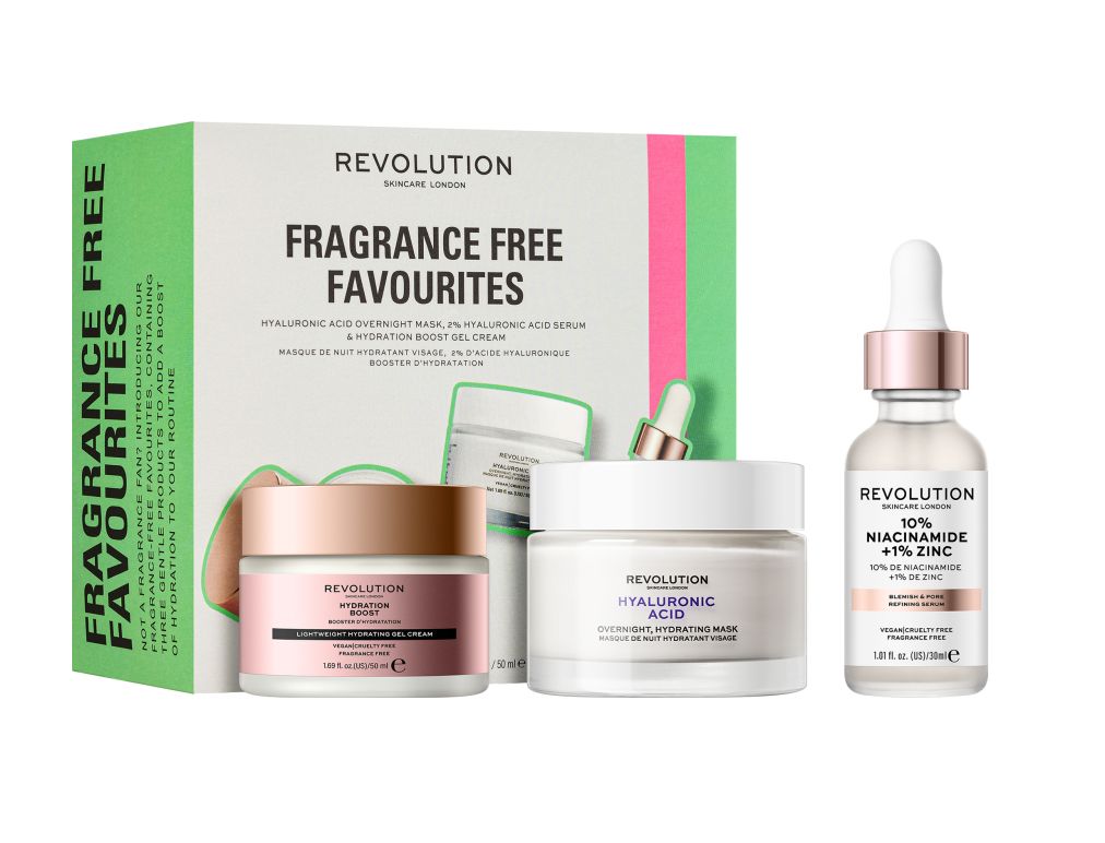 Revolution Skincare Fragrance Free Favourites sada na pleť 3 ks Revolution Skincare