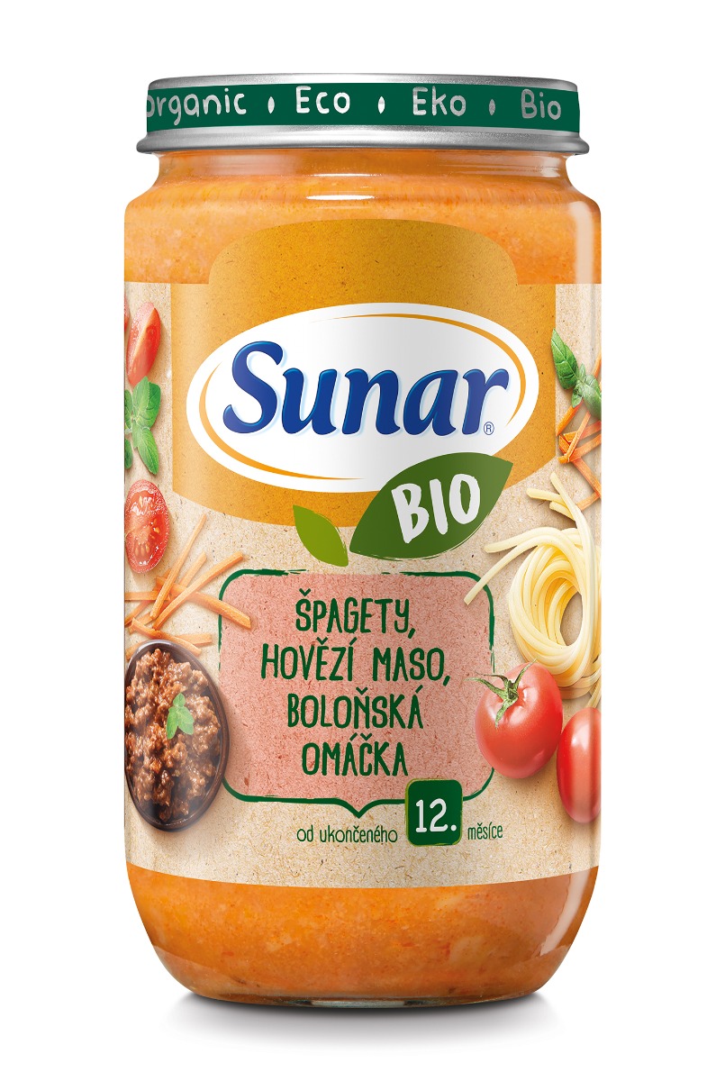 Sunar BIO Příkrm Špagety