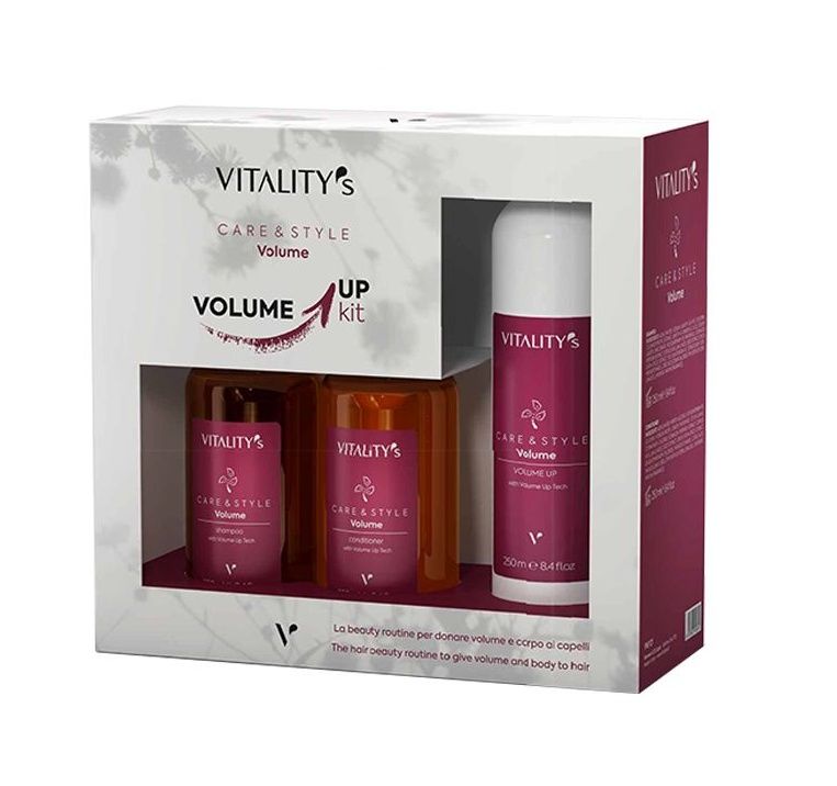 Vitality’s Care & Style Volume Up set Vitality’s