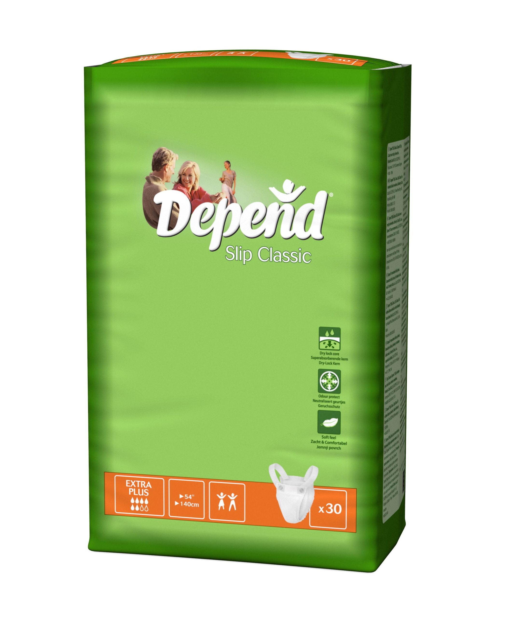 Depend Slip Classic Extra Plus absorpční natahovací kalhotky 30 ks Depend