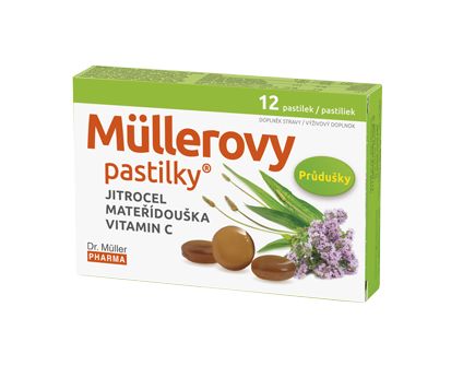 Dr. Müller Müllerovy pastilky jitrocel