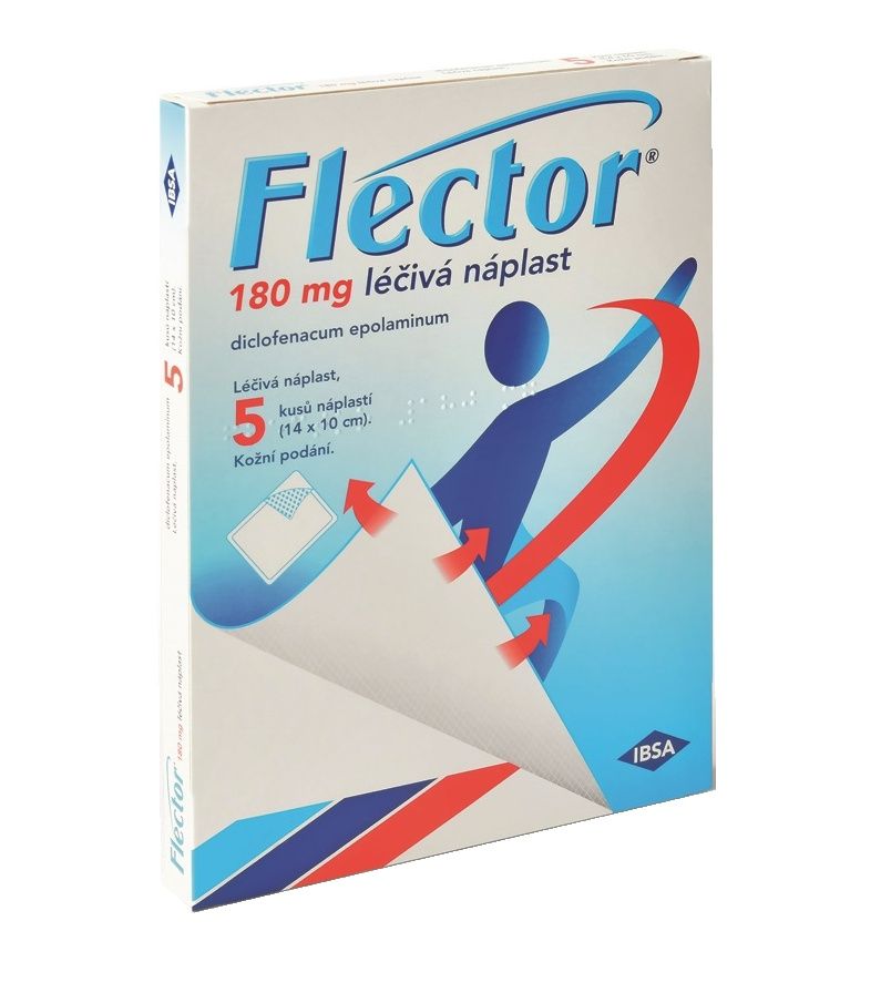 Flector 180 mg léčivá náplast 5 ks Flector