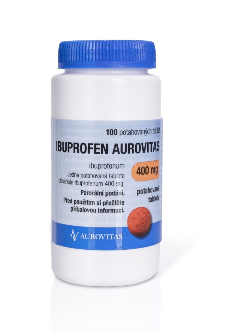 Ibuprofen Aurovitas 400 mg 100 tablet