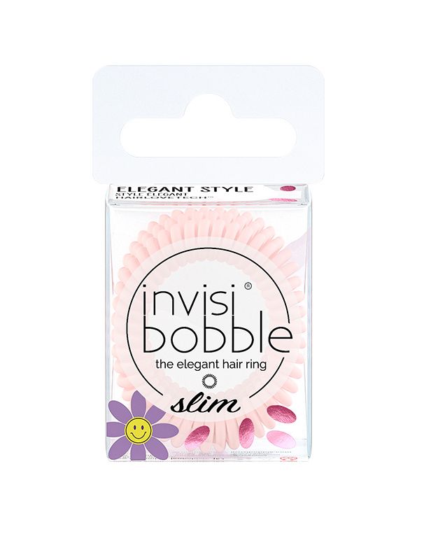 Invisibobble Slim Cuter than you Pink gumička do vlasů 3 ks Invisibobble