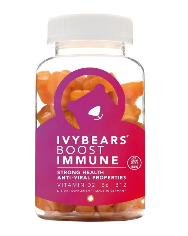 IvyBears Boost Immune vitamíny pro podporu imunity 60 ks IvyBears