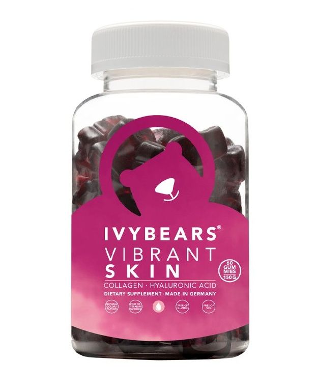 IvyBears Vibrant Skin vitamíny pro zářivou pleť 60 ks IvyBears