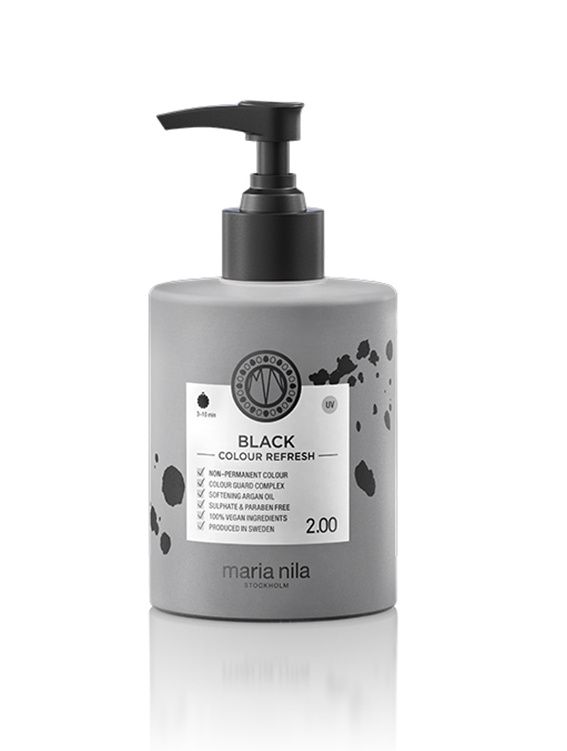 Maria Nila Colour Refresh Black 2.00 barvicí maska 300 ml Maria Nila