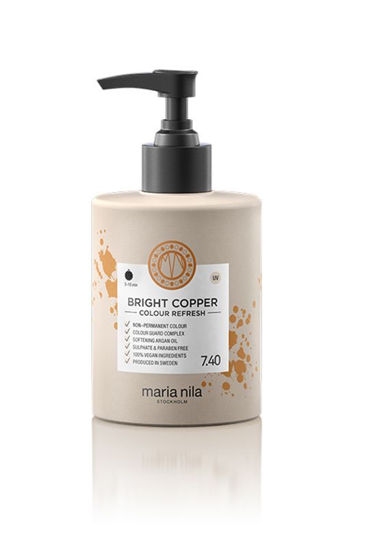 Maria Nila Colour Refresh Bright Copper 7.40 barvicí maska 300 ml Maria Nila