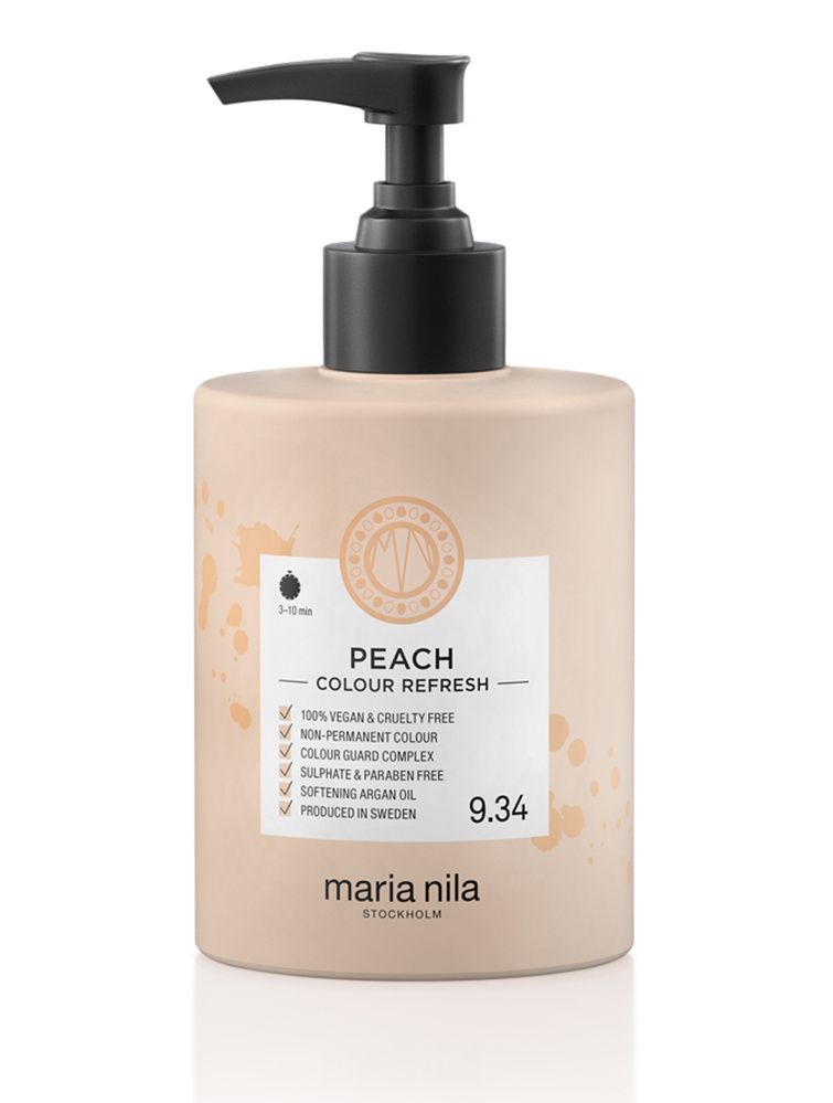 Maria Nila Colour Refresh Peach 9.34 barvicí maska 300 ml Maria Nila