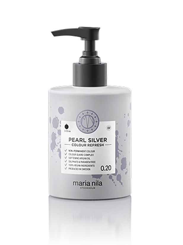 Maria Nila Colour Refresh Pearl Silver 0.20 barvicí maska 300 ml Maria Nila