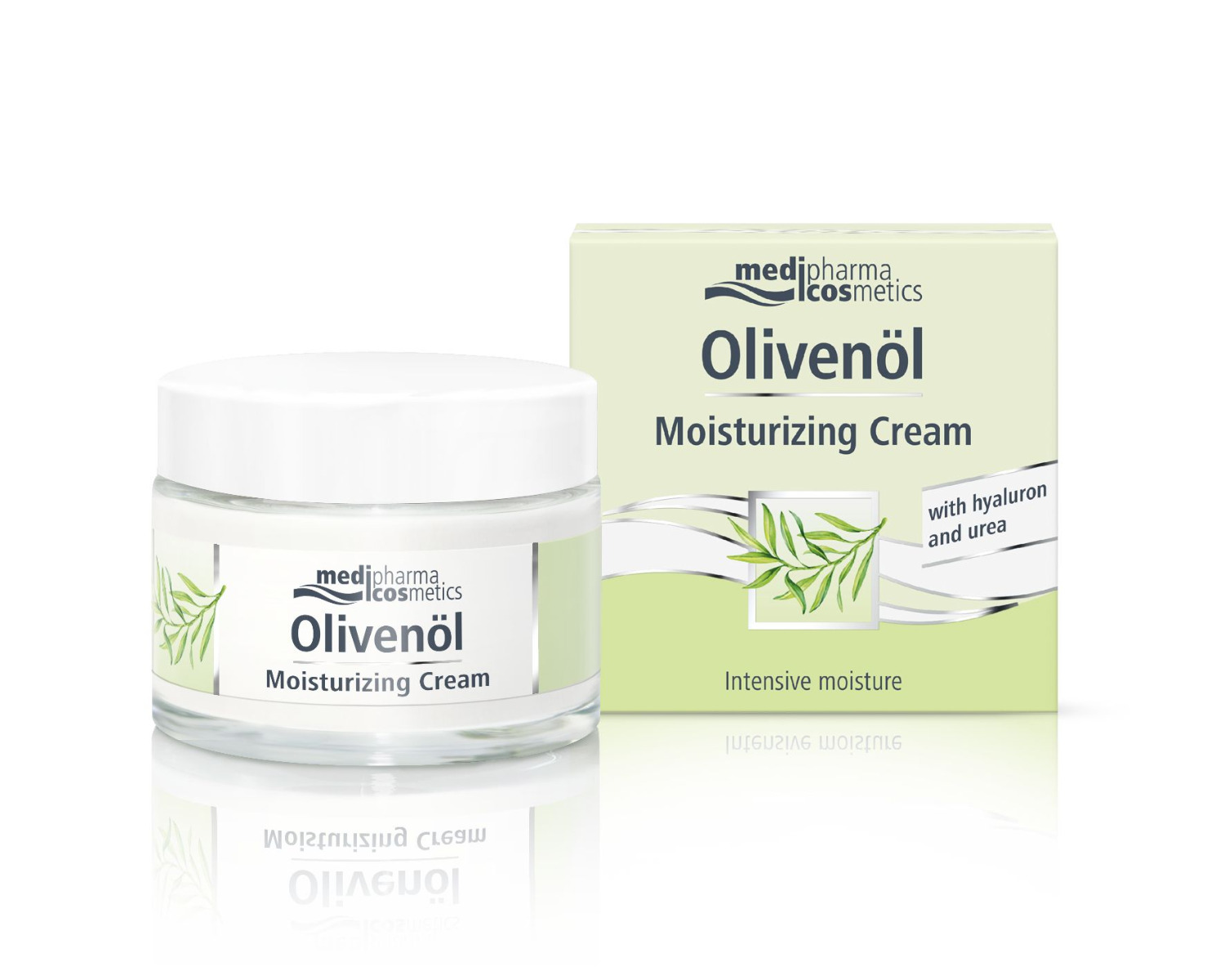 Olivenöl Hydratační krém s hyaluronem a ureou 50 ml Olivenöl