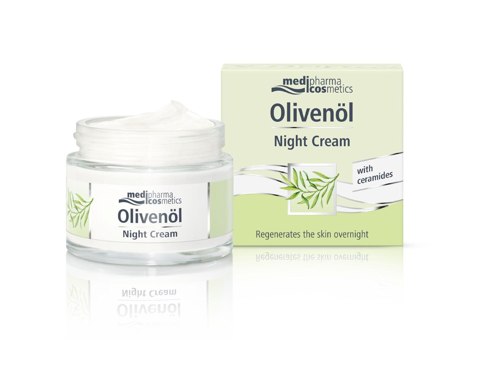 Olivenöl Noční regenerační krém s ceramidy 50 ml Olivenöl