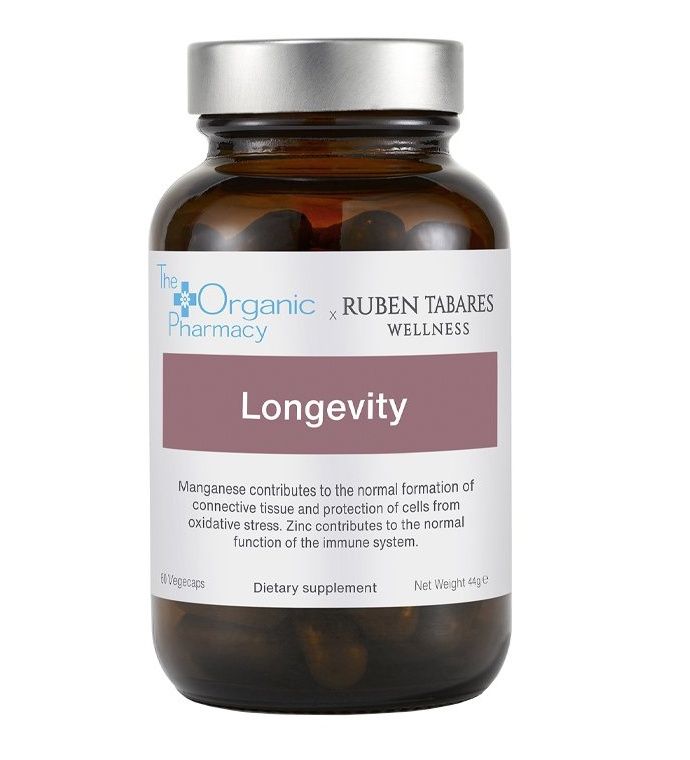 The Organic Pharmacy Longevity vitamíny pro aktivní životní styl 60 kapslí The Organic Pharmacy