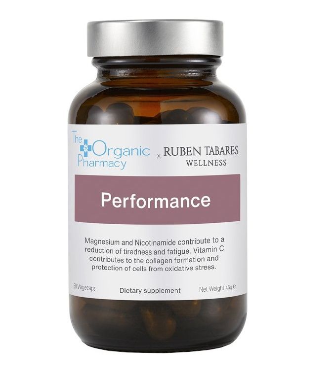 The Organic Pharmacy Performance vitamíny pro efektivnější tréninky 60 kapslí The Organic Pharmacy