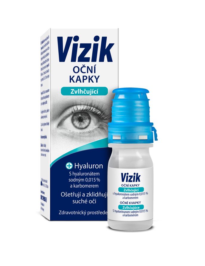 Vizik Oční kapky zvlhčující 10 ml Vizik