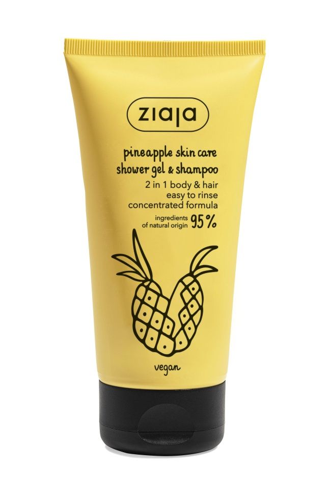 Ziaja Ananas Sprchový gel & šampon 2v1 energizující 160 ml Ziaja