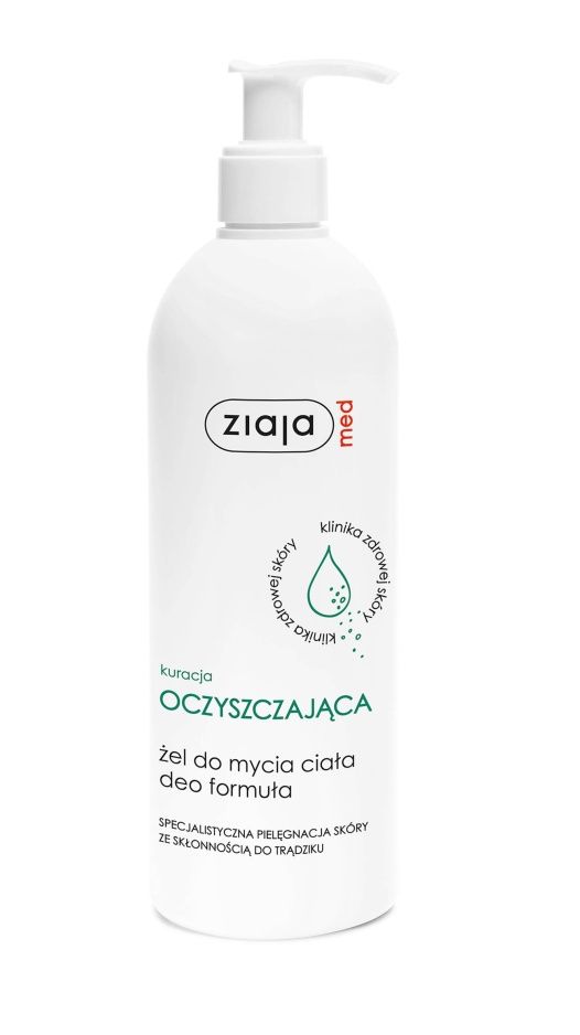 Ziaja Med Čisticí kúra Tělový mycí gel 400 ml Ziaja Med