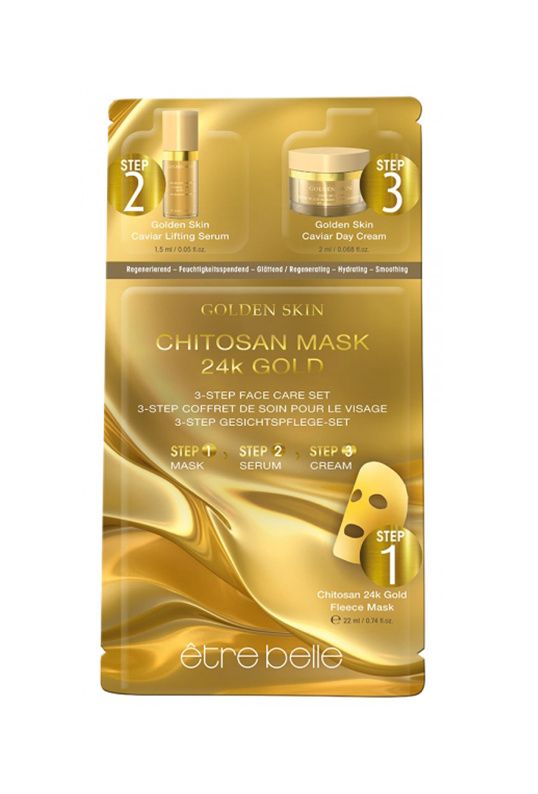 être belle Golden Skin 3-step set maska 1 ks être belle