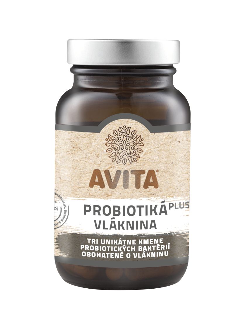 AVITA Probiotika plus vláknina 60 tablet AVITA