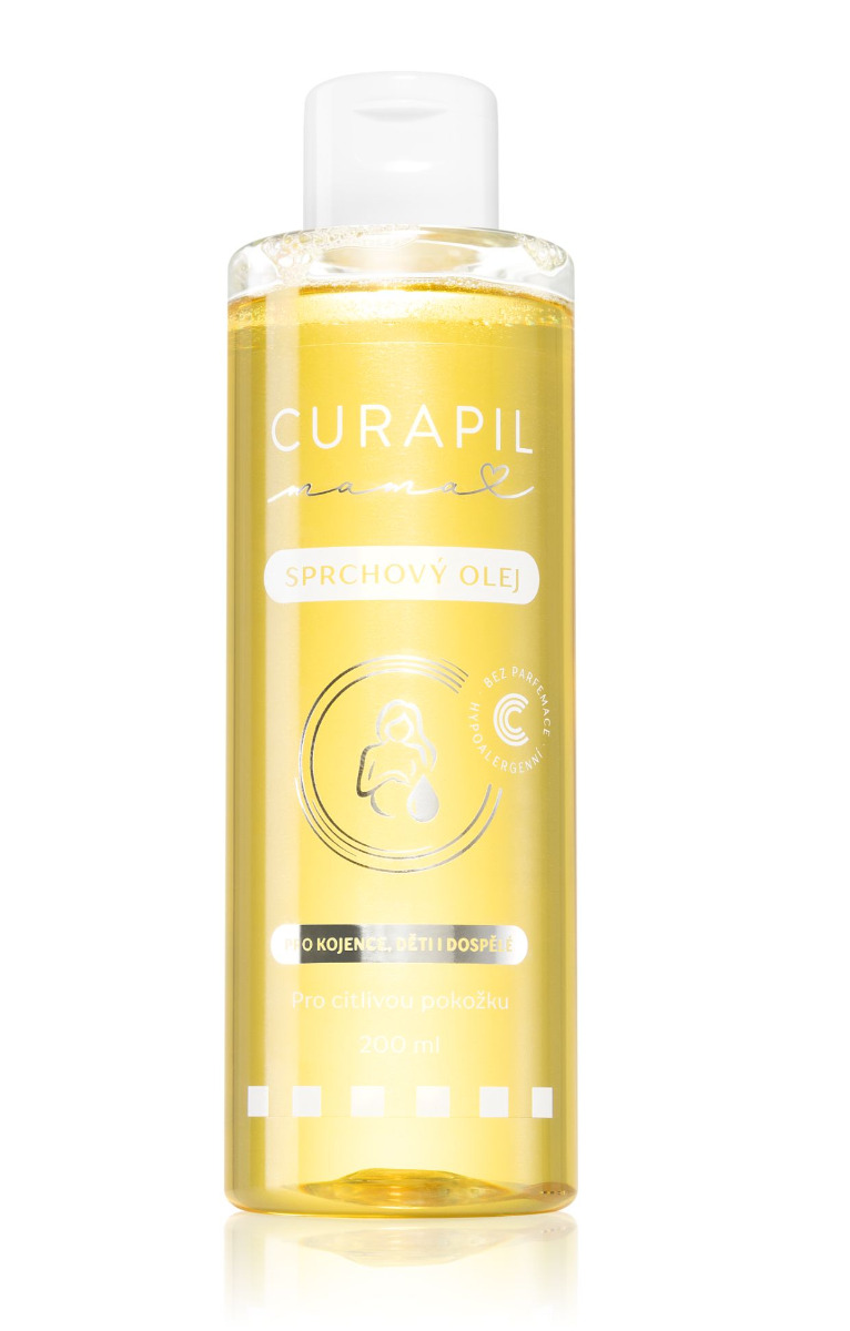 Curapil MAMA Sprchový olej 200 ml Curapil