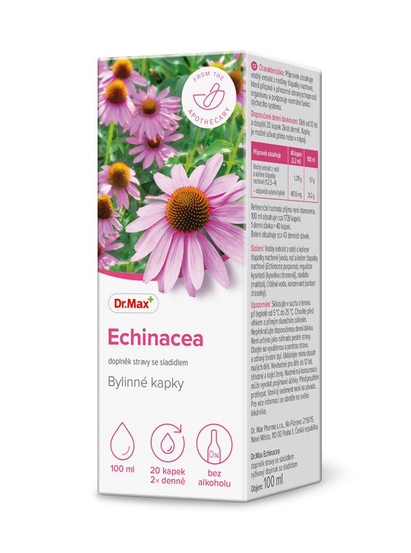 Dr.Max Echinacea bylinné kapky 100 ml Dr.Max