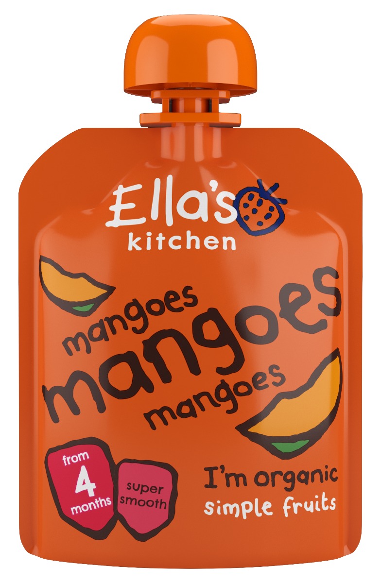 Ellas Kitchen BIO Mangová svačinka kapsička 70 g Ellas Kitchen
