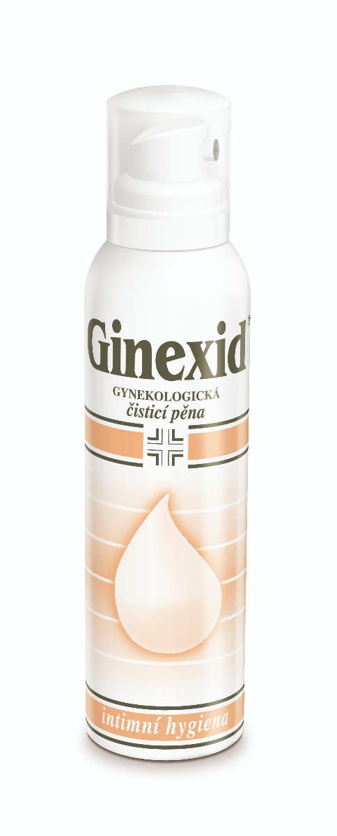 Ginexid Gynekologická čisticí pěna 150 ml Ginexid