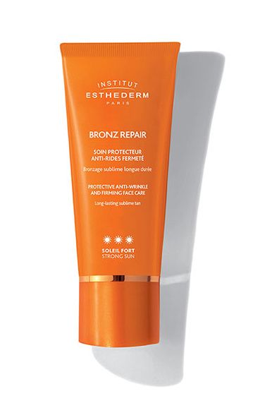 Institut Esthederm Bronz Repair Strong Sun opalovací krém na obličej a dekolt 50 ml Institut Esthederm