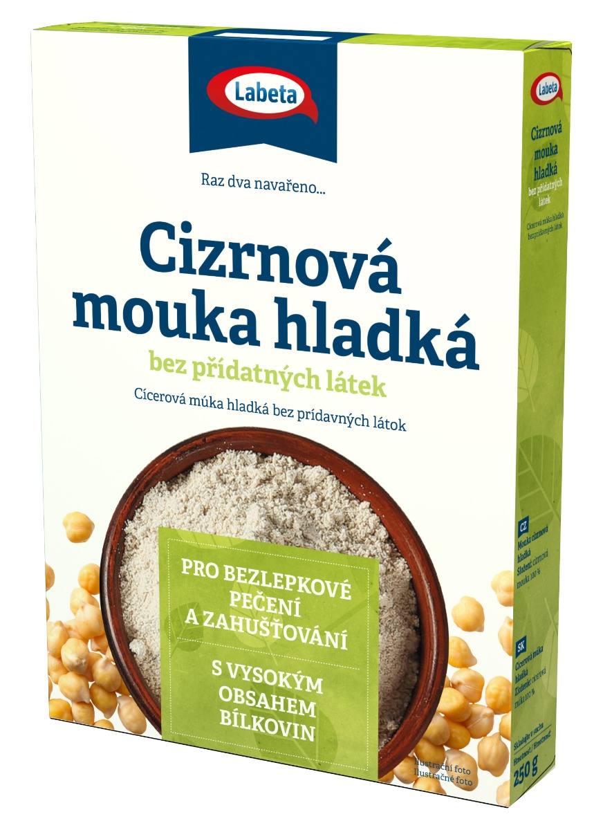 Labeta Cizrnová mouka hladká bez lepku 250 g Labeta