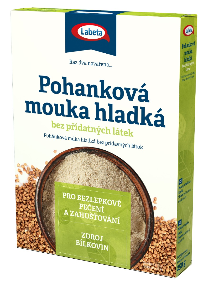 Labeta Pohanková mouka hladká bez lepku 250 g Labeta