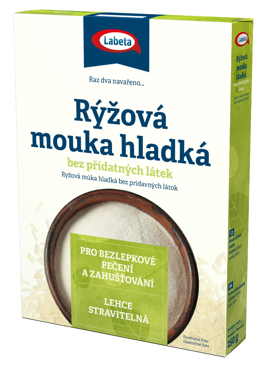 Labeta Rýžová mouka hladká bez lepku 250 g Labeta