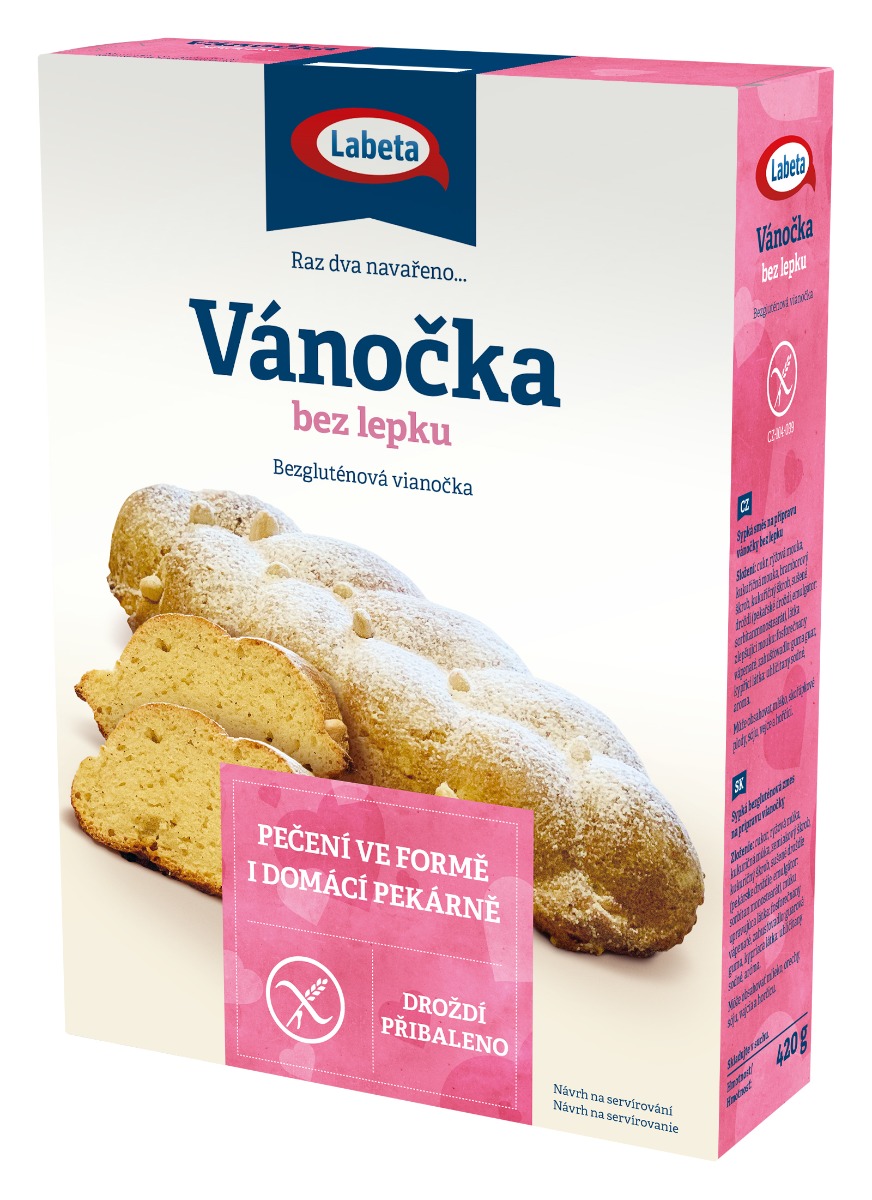 Labeta Vánočka bez lepku 420 g Labeta