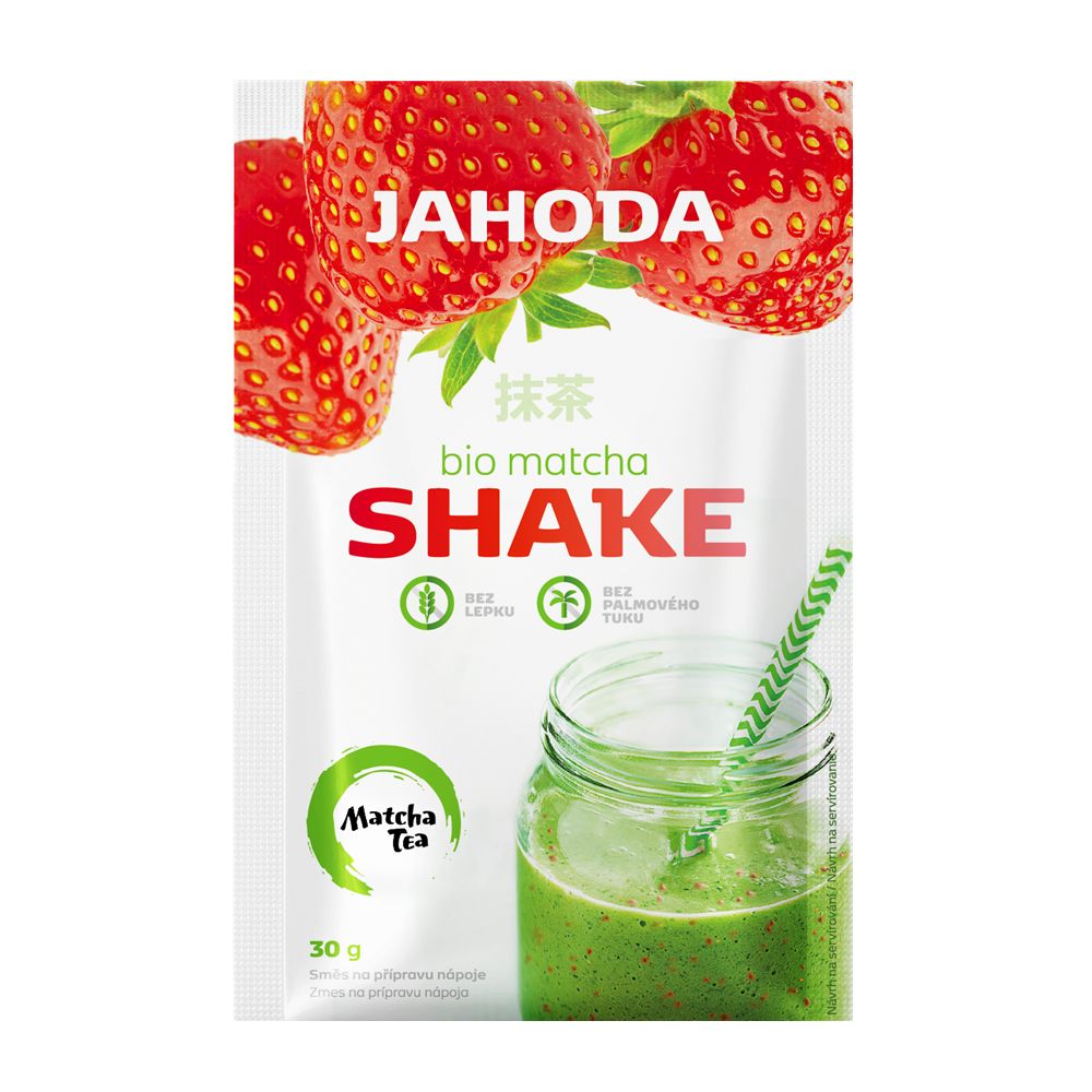 Matcha Tea Bio Shake jahoda 30 g Matcha Tea