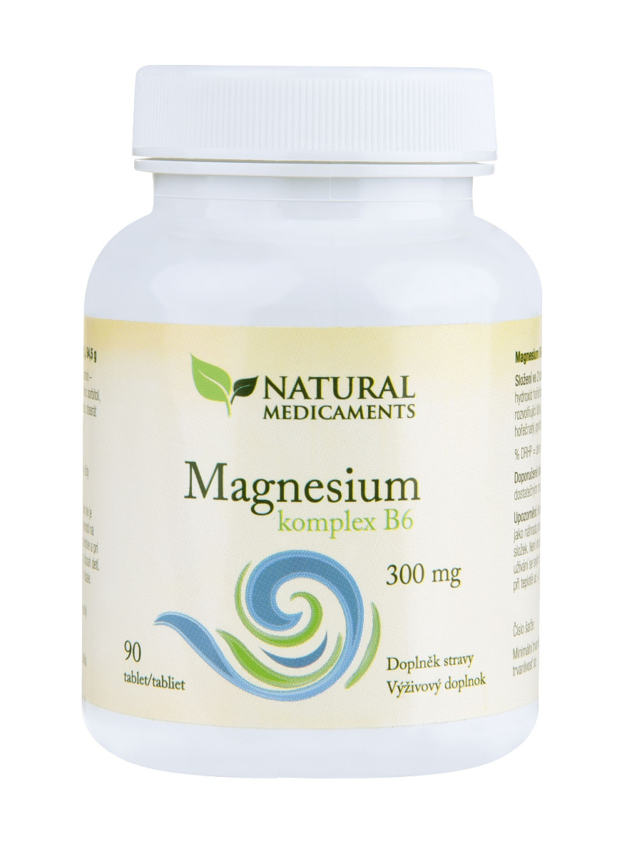 Natural Medicaments Magnesium B6 komplex 90 tablet Natural Medicaments