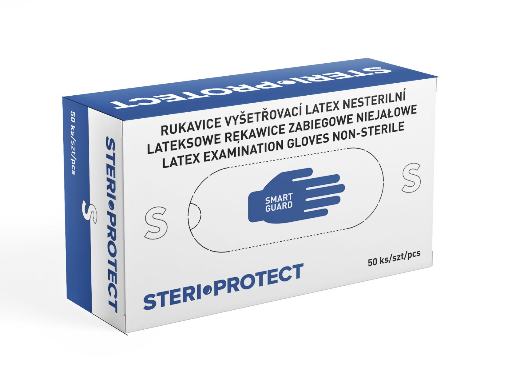 Steriwund Rukavice vyšetřovací latex nesterilní vel. S 50 ks Steriwund