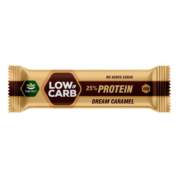 Topnatur Low Carb Proteinová tyčinka Dream Caramel 40 g Topnatur