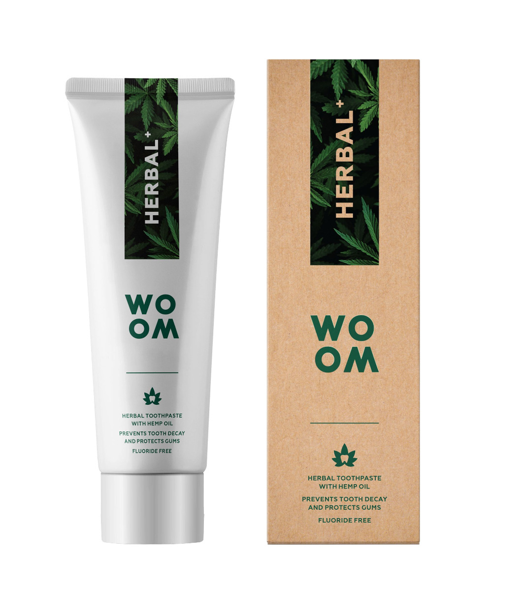 WOOM HERBAL+ zubní pasta 75 ml WOOM