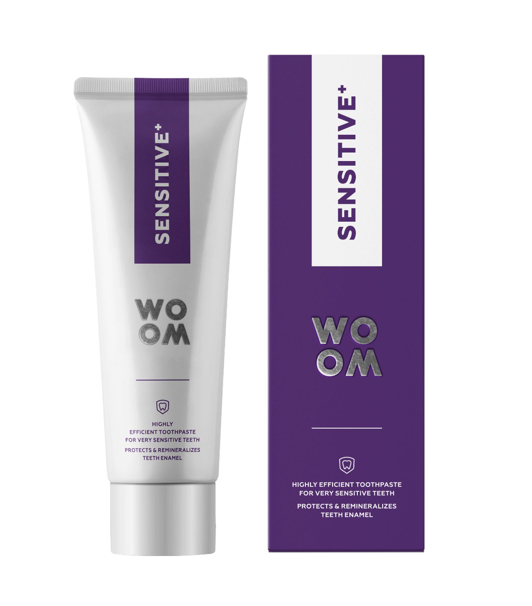 WOOM SENSITIVE+ zubní pasta 75 ml WOOM